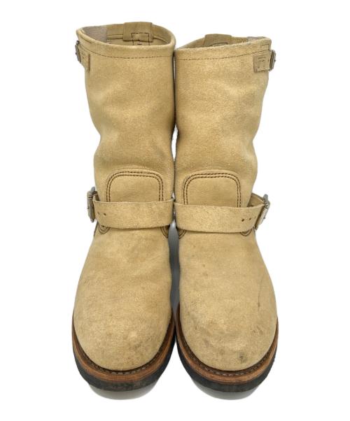 RED WING（レッドウィング）RED WING (レッドウィング) RED WING　エンジニアブーツ ベージュ サイズ:27の古着・服飾アイテム