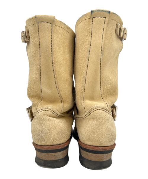 RED WING（レッドウィング）RED WING (レッドウィング) RED WING　エンジニアブーツ ベージュ サイズ:27の古着・服飾アイテム