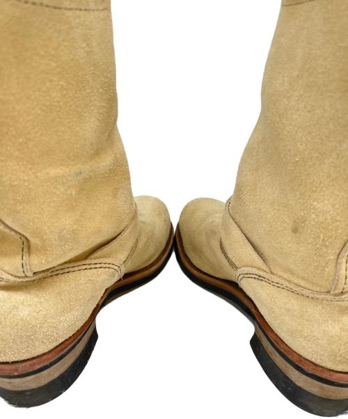 RED WING（レッドウィング）RED WING (レッドウィング) RED WING　エンジニアブーツ ベージュ サイズ:27の古着・服飾アイテム
