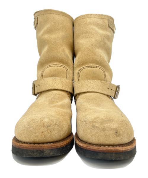RED WING（レッドウィング）RED WING (レッドウィング) RED WING　エンジニアブーツ ベージュ サイズ:27の古着・服飾アイテム