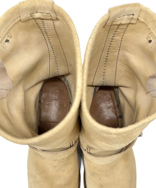RED WING（レッドウィング）RED WING (レッドウィング) RED WING　エンジニアブーツ ベージュ サイズ:27の古着・服飾アイテム