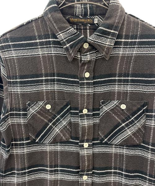 FULLCOUNT（フルカウント）FULLCOUNT (フルカウント) FULLCOUNT　長袖シャツ ブラック×グレー サイズ:38の古着・服飾アイテム