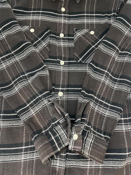 FULLCOUNT（フルカウント）FULLCOUNT (フルカウント) FULLCOUNT　長袖シャツ ブラック×グレー サイズ:38の古着・服飾アイテム