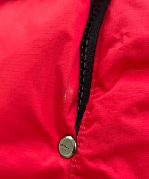 POLO RALPH LAUREN（ポロ・ラルフローレン）POLO RALPH LAUREN (ポロ・ラルフローレン) POLO RALPH LAUREN　ダウンベスト レッド サイズ:Lの古着・服飾アイテム