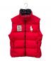 POLO RALPH LAUREN（ポロ・ラルフローレン）の古着「POLO RALPH LAUREN　ダウンベスト」｜レッド