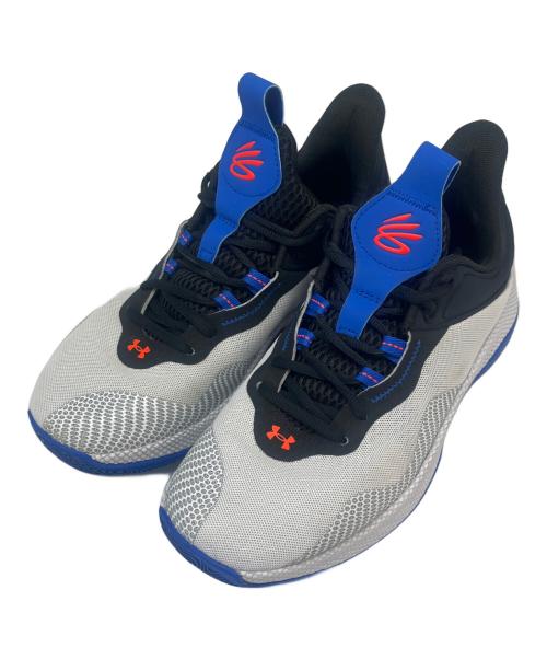 UNDER ARMOUR（アンダーアーマー）UNDER ARMOUR (アンダーアーマー) UNDER ARMOUR　CURRY HOVR SPLASH 2　ミッドカットスニーカー ホワイト×ブラック サイズ:27.5の古着・服飾アイテム