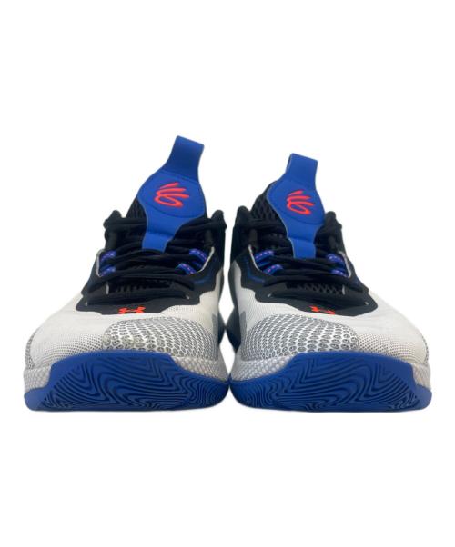 UNDER ARMOUR（アンダーアーマー）UNDER ARMOUR (アンダーアーマー) UNDER ARMOUR　CURRY HOVR SPLASH 2　ミッドカットスニーカー ホワイト×ブラック サイズ:27.5の古着・服飾アイテム