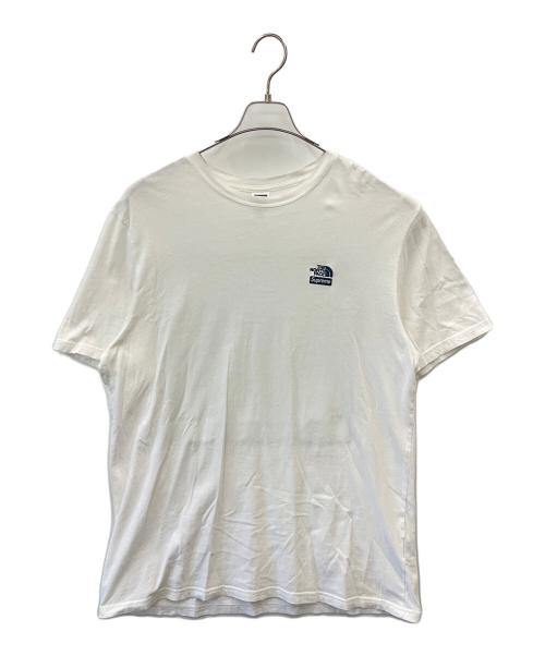 THE NORTH FACE（ザ ノース フェイス）THE NORTH FACE (ザ ノース フェイス) Supreme (シュプリーム) THE NORTH FACE × Supreme 半袖カットソー ホワイト サイズ:ASIA　XLの古着・服飾アイテム