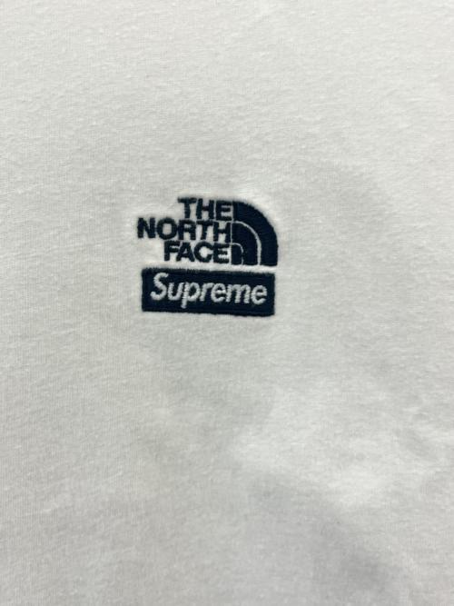 THE NORTH FACE（ザ ノース フェイス）THE NORTH FACE (ザ ノース フェイス) Supreme (シュプリーム) THE NORTH FACE × Supreme 半袖カットソー ホワイト サイズ:ASIA　XLの古着・服飾アイテム