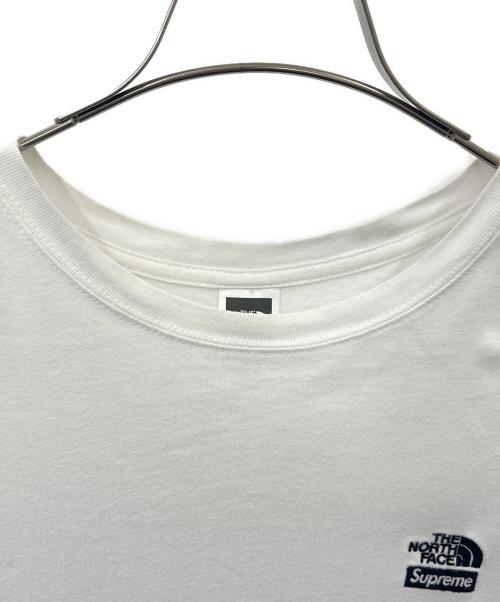 THE NORTH FACE（ザ ノース フェイス）THE NORTH FACE (ザ ノース フェイス) Supreme (シュプリーム) THE NORTH FACE × Supreme 半袖カットソー ホワイト サイズ:ASIA　XLの古着・服飾アイテム