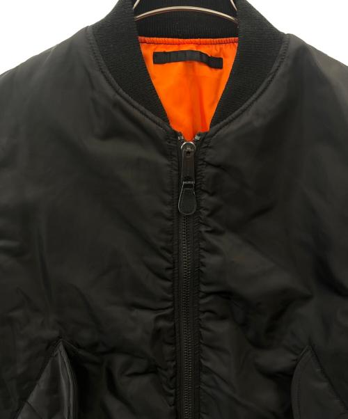 AVIREX（アヴィレックス）AVIREX (アヴィレックス) AVIREX 　MA-1ジャケット ブラック サイズ:LARGEの古着・服飾アイテム