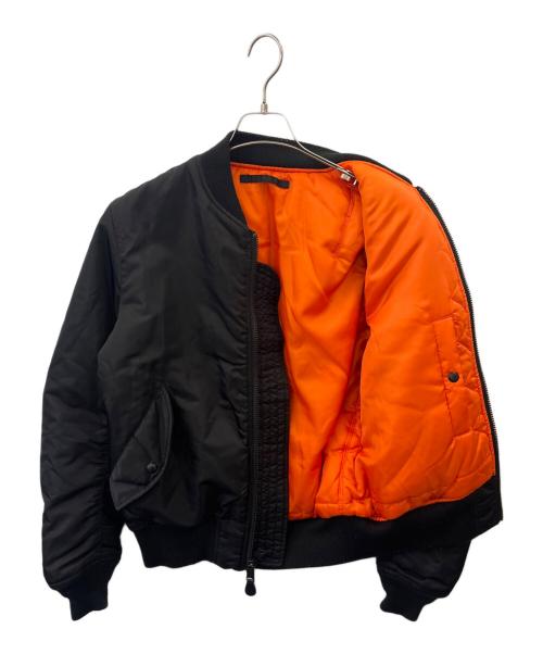 AVIREX（アヴィレックス）AVIREX (アヴィレックス) AVIREX 　MA-1ジャケット ブラック サイズ:LARGEの古着・服飾アイテム