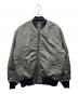 ALPHA（アルファ）の古着「ALPHA　リバーシブルMA-1ジャケット」｜グレー