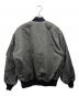 ALPHA (アルファ) MAISON SPECIAL (メゾンスペシャル) ALPHA　リバーシブルMA-1ジャケット グレー サイズ:Ｍ：18000円