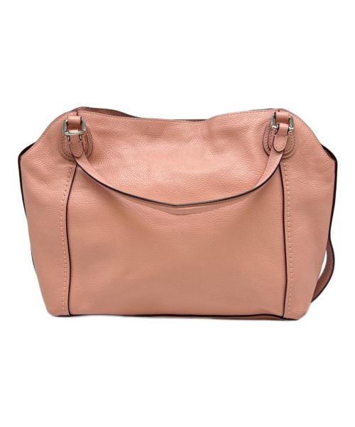 COACH（コーチ）COACH (コーチ) COACH 　2WAYショルダーバッグ ピンクの古着・服飾アイテム