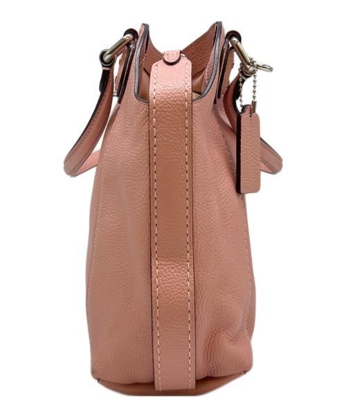 COACH（コーチ）COACH (コーチ) COACH 　2WAYショルダーバッグ ピンクの古着・服飾アイテム