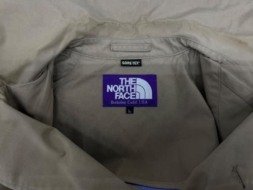 THE NORTHFACE PURPLELABEL（ザ・ノースフェイス パープルレーベル）THE NORTHFACE PURPLELABEL (ザ・ノースフェイス パープルレーベル) THE NORTHFACE PURPLELABEL　トレンチコート ベージュ サイズ:Lの古着・服飾アイテム