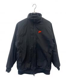 NIKE（ナイキ）の古着「NIKE リバーシブルボアジャケット」｜ブラック×レッド