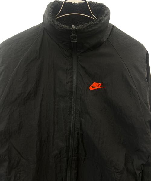 NIKE（ナイキ）NIKE (ナイキ) NIKE リバーシブルボアジャケット ブラック×レッド サイズ:Lの古着・服飾アイテム