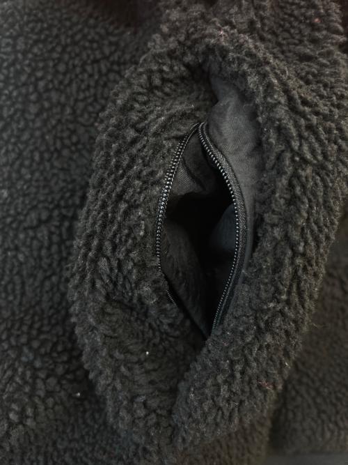 NIKE（ナイキ）NIKE (ナイキ) NIKE リバーシブルボアジャケット ブラック×レッド サイズ:Lの古着・服飾アイテム