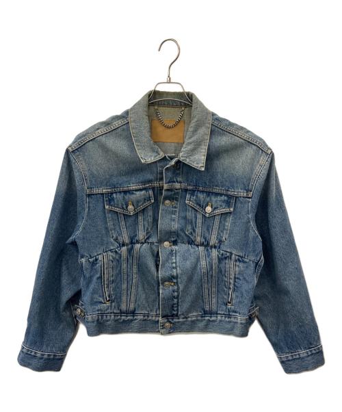 BALENCIAGA（バレンシアガ）BALENCIAGA (バレンシアガ) BALENCIAGA　デニムジャケット　17AW Swing Denim Jacket インディゴ サイズ:34の古着・服飾アイテム