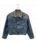 BALENCIAGA（バレンシアガ）の古着「BALENCIAGA　デニムジャケット　17AW Swing Denim Jacket」｜インディゴ
