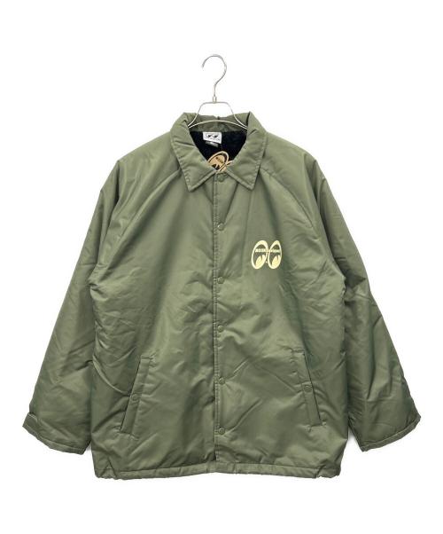 Moon Equipped（ムーンアイズ）MOON EQUIPPED (ムーンアイズ) MOON EQUIPPED　コーチジャケット グリーン サイズ:XL 未使用品の古着・服飾アイテム