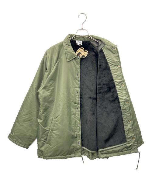 Moon Equipped（ムーンアイズ）MOON EQUIPPED (ムーンアイズ) MOON EQUIPPED　コーチジャケット グリーン サイズ:XL 未使用品の古着・服飾アイテム