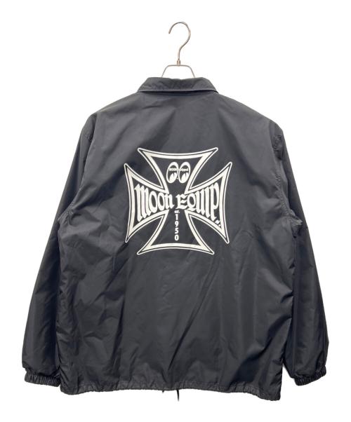 Moon Equipped（ムーンアイズ）MOON EQUIPPED (ムーンアイズ) コーチジャケット ブラック サイズ:XXLの古着・服飾アイテム