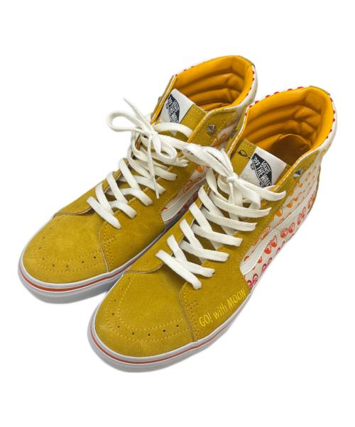 Moon Equipped（ムーンアイズ）MOON EQUIPPED (ムーンアイズ) VANS (バンズ) MOON EQUIPPED × VANS  スニーカー イエロー サイズ:29.0の古着・服飾アイテム