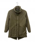 WILD THINGSワイルドシングス）の古着「WILD THINGS　HD NYLON WARM COAT」｜グリーン
