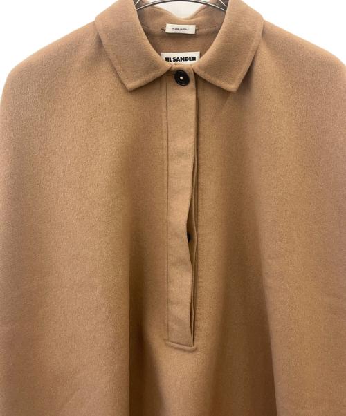 JIL SANDER（ジルサンダー）JIL SANDER (ジルサンダー) JIL SANDER　アウターシャツ ベージュ サイズ:32の古着・服飾アイテム