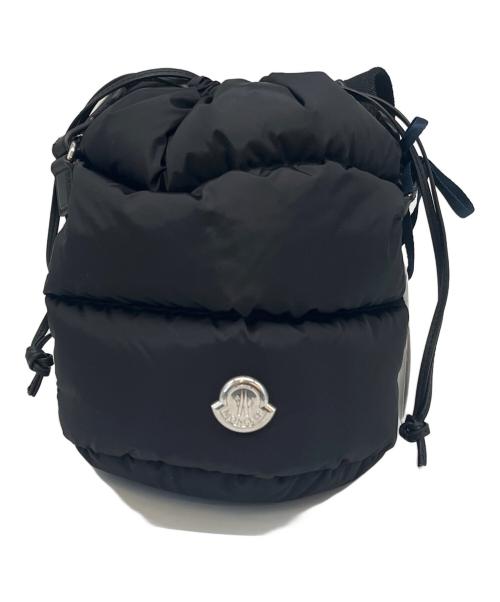 MONCLER（モンクレール）MONCLER (モンクレール) MONCLER　CARADOC BUCKET　バケットバッグ ブラックの古着・服飾アイテム