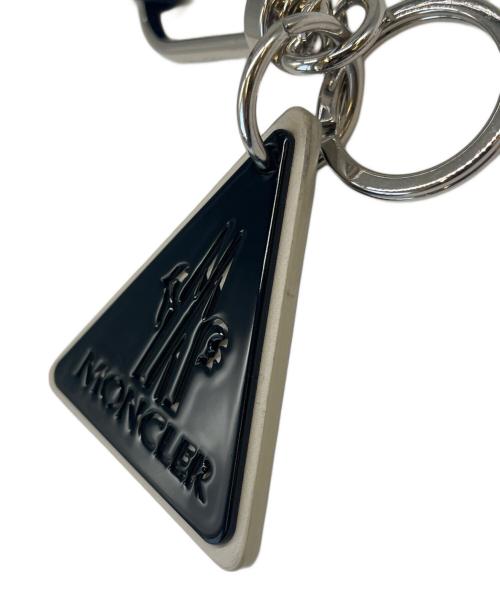 MONCLER（モンクレール）MONCLER (モンクレール) MONCLER TRAIANGLE KEY RING ブラックの古着・服飾アイテム