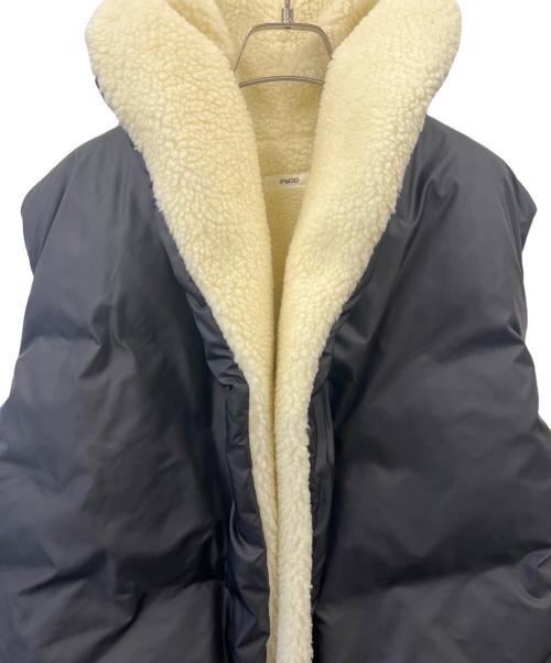 PaDD（パッド）PaDD (パッド) PaDD　ショールダウンベスト ブラック サイズ:Sの古着・服飾アイテム