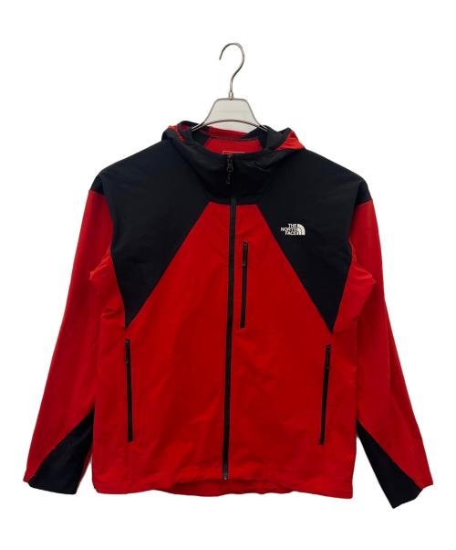 THE NORTH FACE（ザ ノース フェイス）THE NORTH FACE (ザ ノース フェイス) THE NORTH FACE　ハンマーヘッドフーディー レッド×ブラック サイズ:XLの古着・服飾アイテム