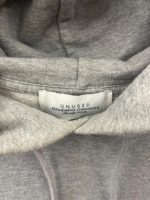 UNUSED（アンユーズド）UNUSED (アンユーズド) UNUSED　プルオーバーパーカー グレー サイズ:3の古着・服飾アイテム