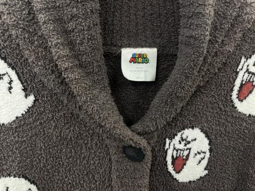 gelato pique（ジェラートピケ）gelato pique (ジェラートピケ) スーパーマリオ (スーパーマリオ) gelato pique × スーパーマリオ  スーパーマリオJQDカウチン テレサ ブラウン サイズ:Fの古着・服飾アイテム