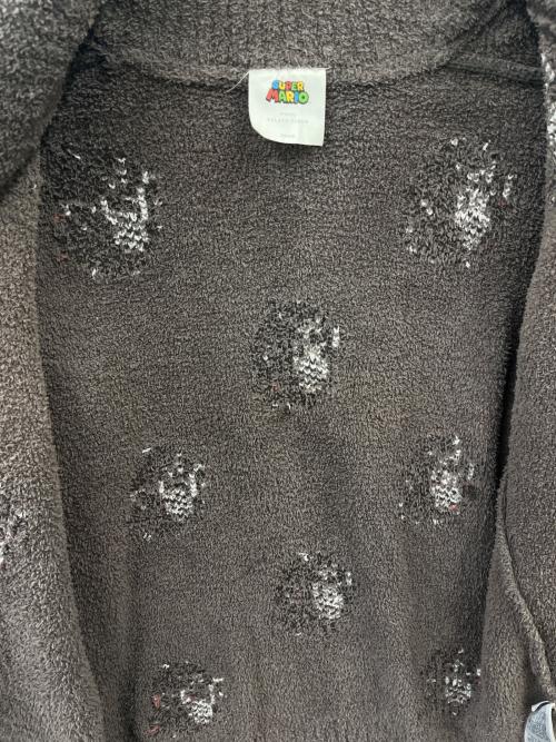 gelato pique（ジェラートピケ）gelato pique (ジェラートピケ) スーパーマリオ (スーパーマリオ) gelato pique × スーパーマリオ  スーパーマリオJQDカウチン テレサ ブラウン サイズ:Fの古着・服飾アイテム