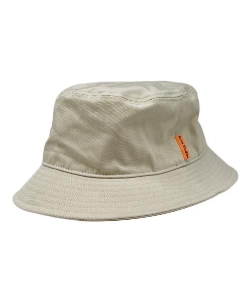 Acne studios（アクネ ストゥディオス）ACNE STUDIOS (アクネ ストゥディオス) ACNE STUDIOS　バケットハット ベージュ サイズ:59の古着・服飾アイテム
