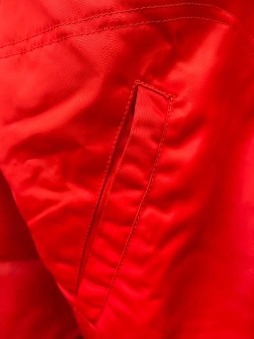 RAWLINGS（ローリングス）RAWLINGS (ローリングス) 福岡ダイエーホークス (フクオカダイエーホークス) RAWLINGS × 福岡ダイエーホークス スタジャン レッド×ブラウン サイズ:Lの古着・服飾アイテム