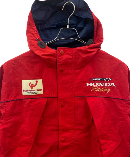 HONDA Racing（ホンダレーシング）HONDA Racing (ホンダレーシング) DANBIRD (ダンバード) HONDA Racing × DANBIRD  90sナイロンジャケット レッド サイズ:記載なしの古着・服飾アイテム