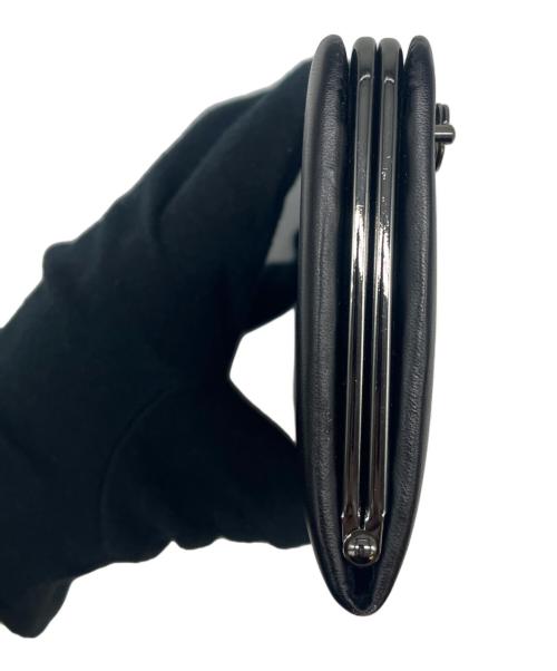 JAM HOME MADE（ジャムホームメイド）JAM HOME MADE (ジャムホームメイド) JAM HOME MADE　長財布　がま口 ブラックの古着・服飾アイテム