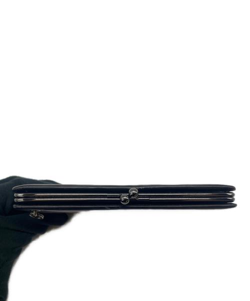 JAM HOME MADE（ジャムホームメイド）JAM HOME MADE (ジャムホームメイド) JAM HOME MADE　長財布　がま口 ブラックの古着・服飾アイテム