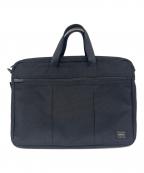 PORTERポーター）の古着「PORTER  2wayビジネスバッグ」｜ブラック