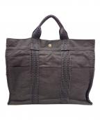 HERMESエルメス）の古着「HERMES　トートバッグ」｜グレー