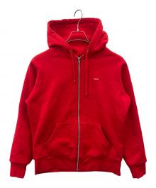 SUPREME（シュプリーム）の古着「Supreme　Small Box Thermal Zip Up Sweat　16AW」｜レッド