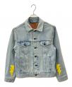 ）の古着「LEVI'S × ポケモン　VINTAGE FIT TRUCKER POKEMON ピカチュウ　デニムジャケット」｜ブルー