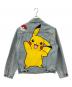 LEVI'S (リーバイス) ポケモン (ポケモン) LEVI'S × ポケモン　VINTAGE FIT TRUCKER POKEMON ピカチュウ　デニムジャケット ブルー サイズ:S：12000円