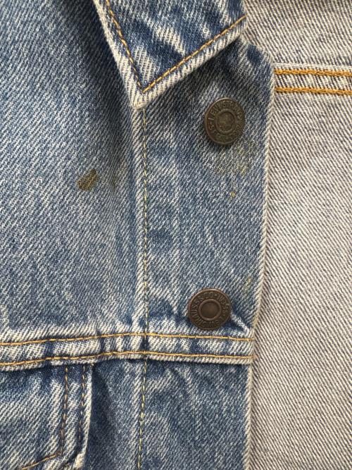 LEVI'S（リーバイス）LEVI'S (リーバイス) PEANUTS SNOOPY LEVI'S　PEANUTS SNOOPY　デニムジャケット ブルー サイズ:Sの古着・服飾アイテム